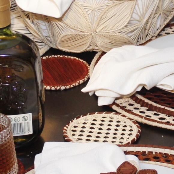 Straw Coasters- Coffee - Picture 4 of 4